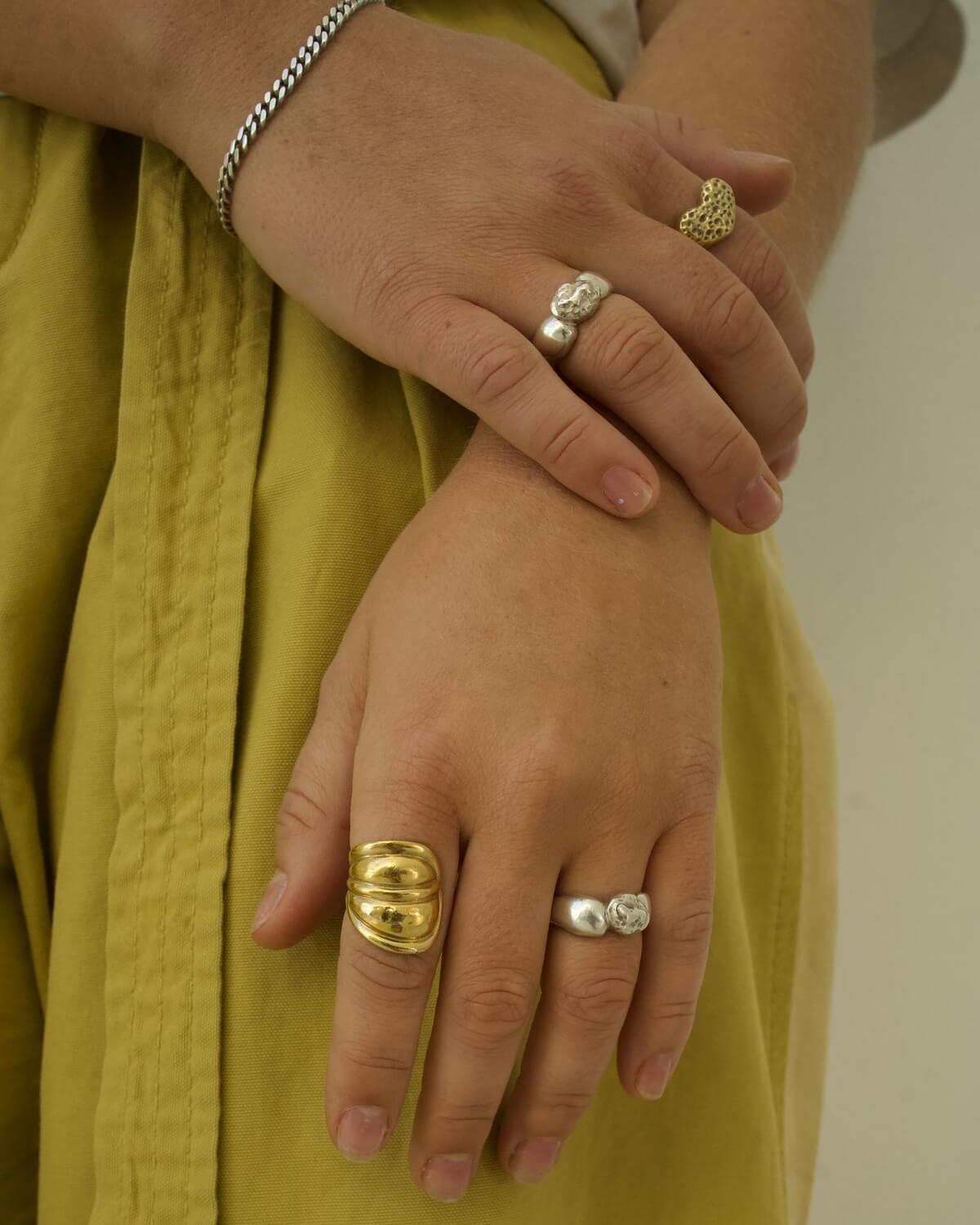 Love Ring - Guldbelagt