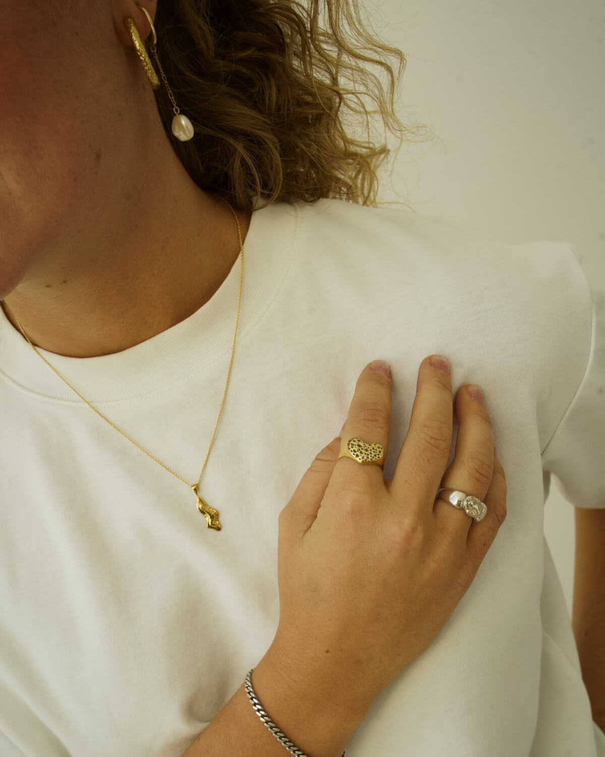 Love Ring - Guldbelagt