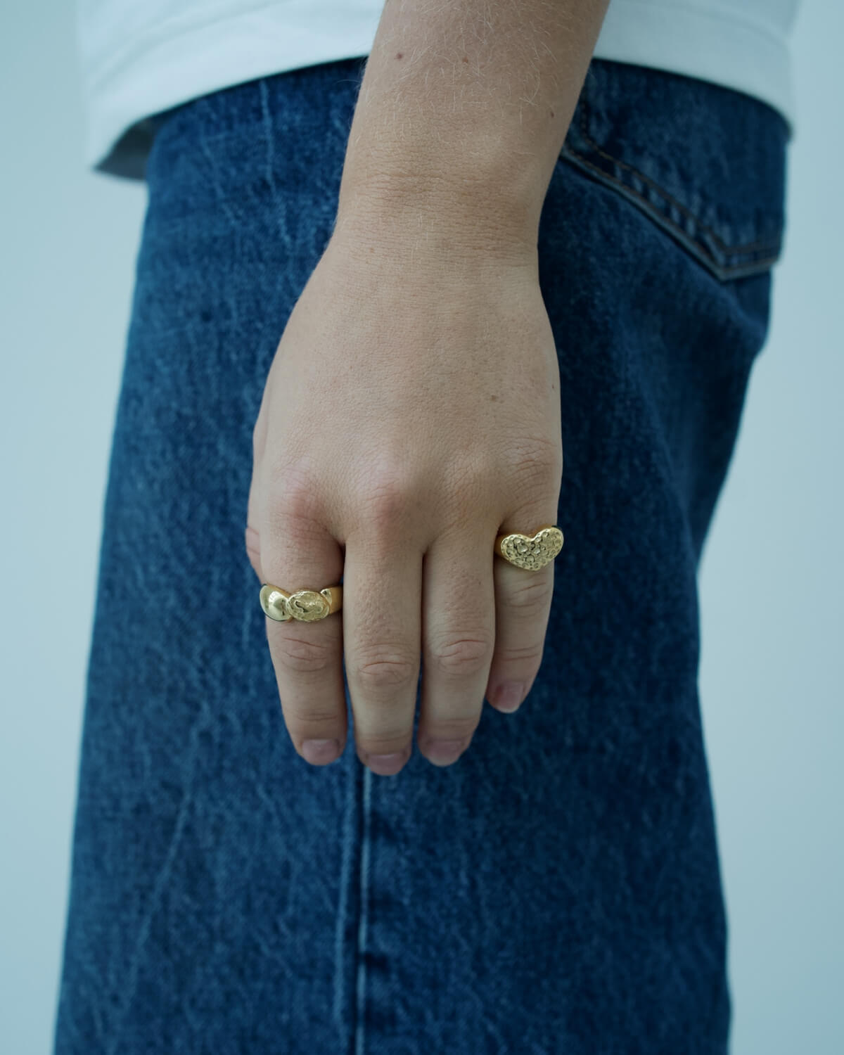 Love Ring - Guldbelagt