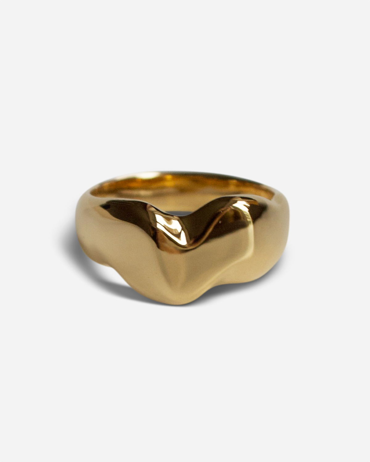 Ocean Ring - Guldbelagt