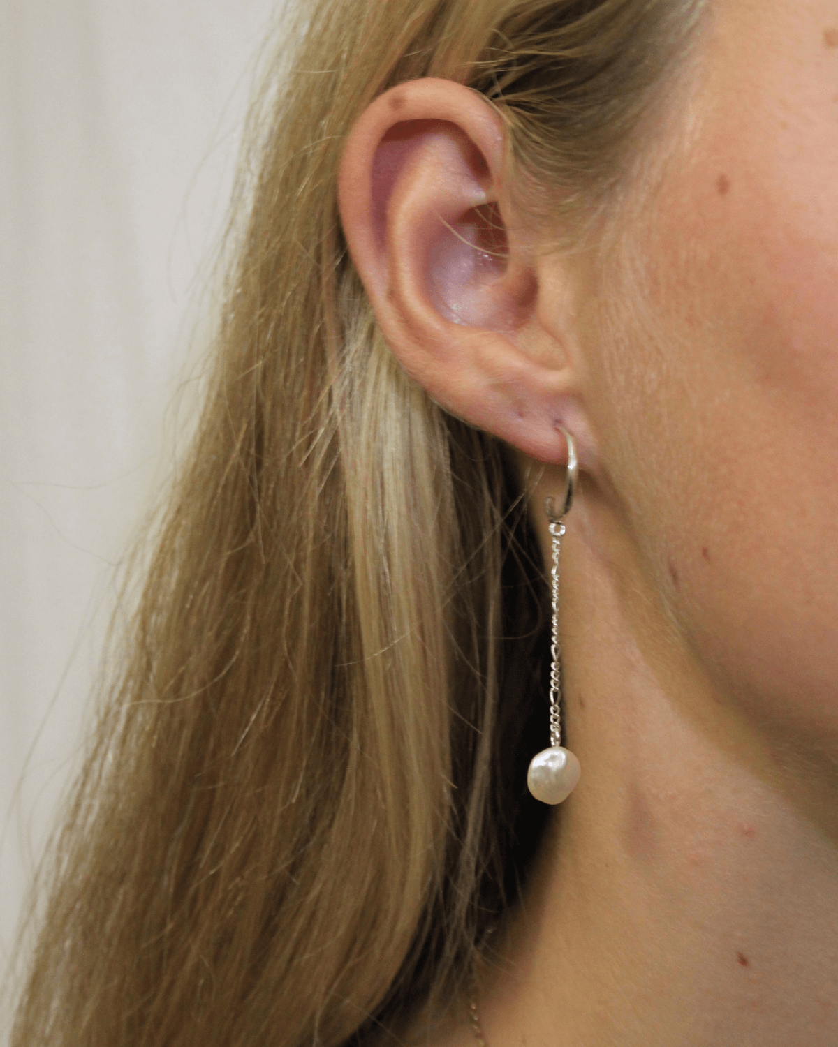 Drop Ørering - Sterling sølv
